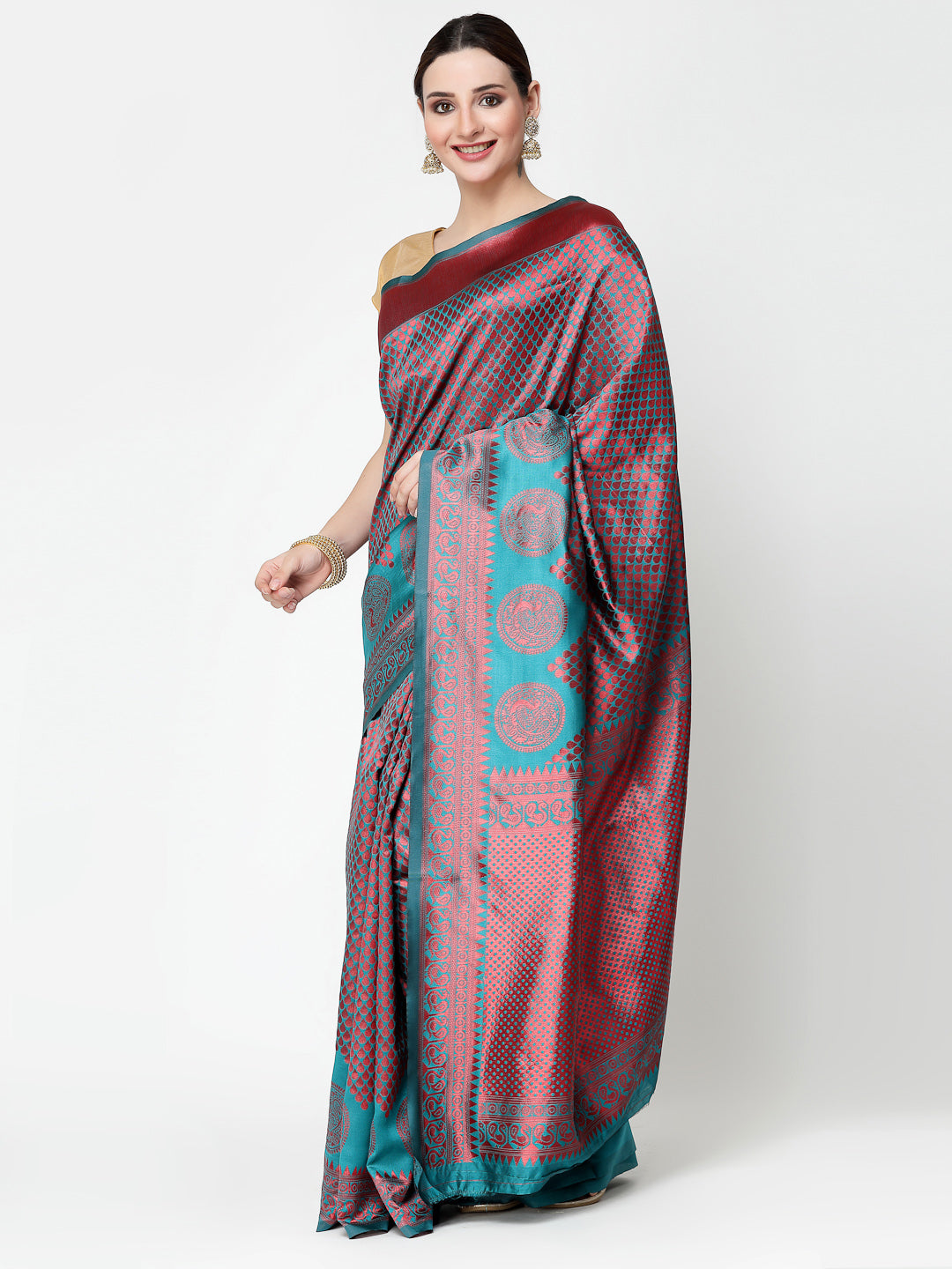 Cotton Silk Saree