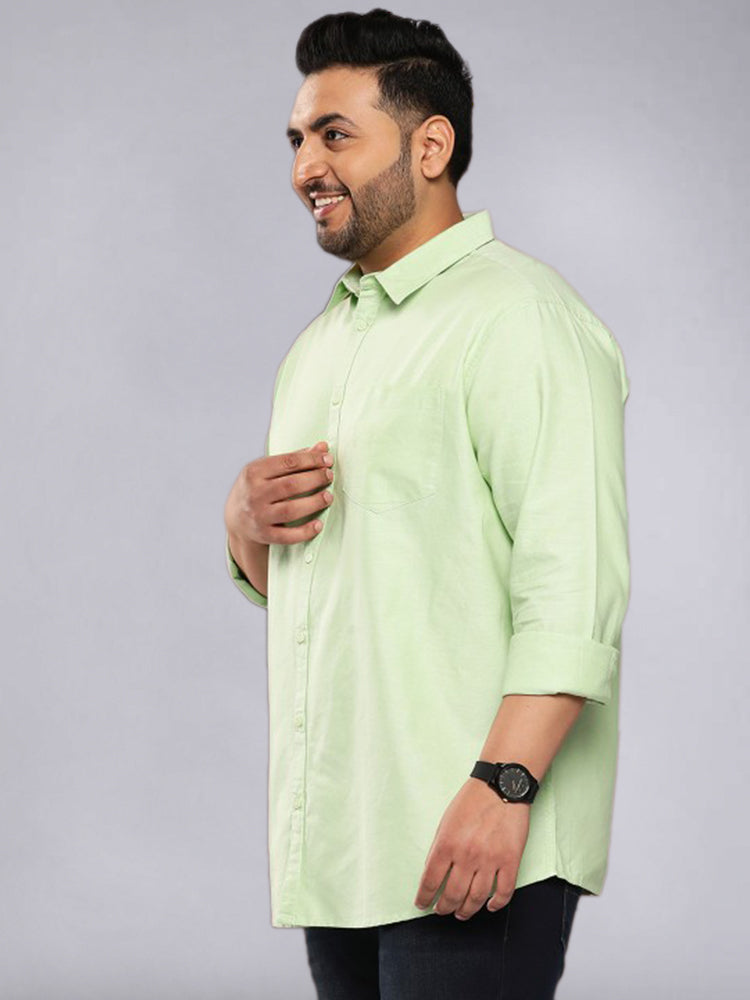 Regular Fit Shirt with Spread Collar